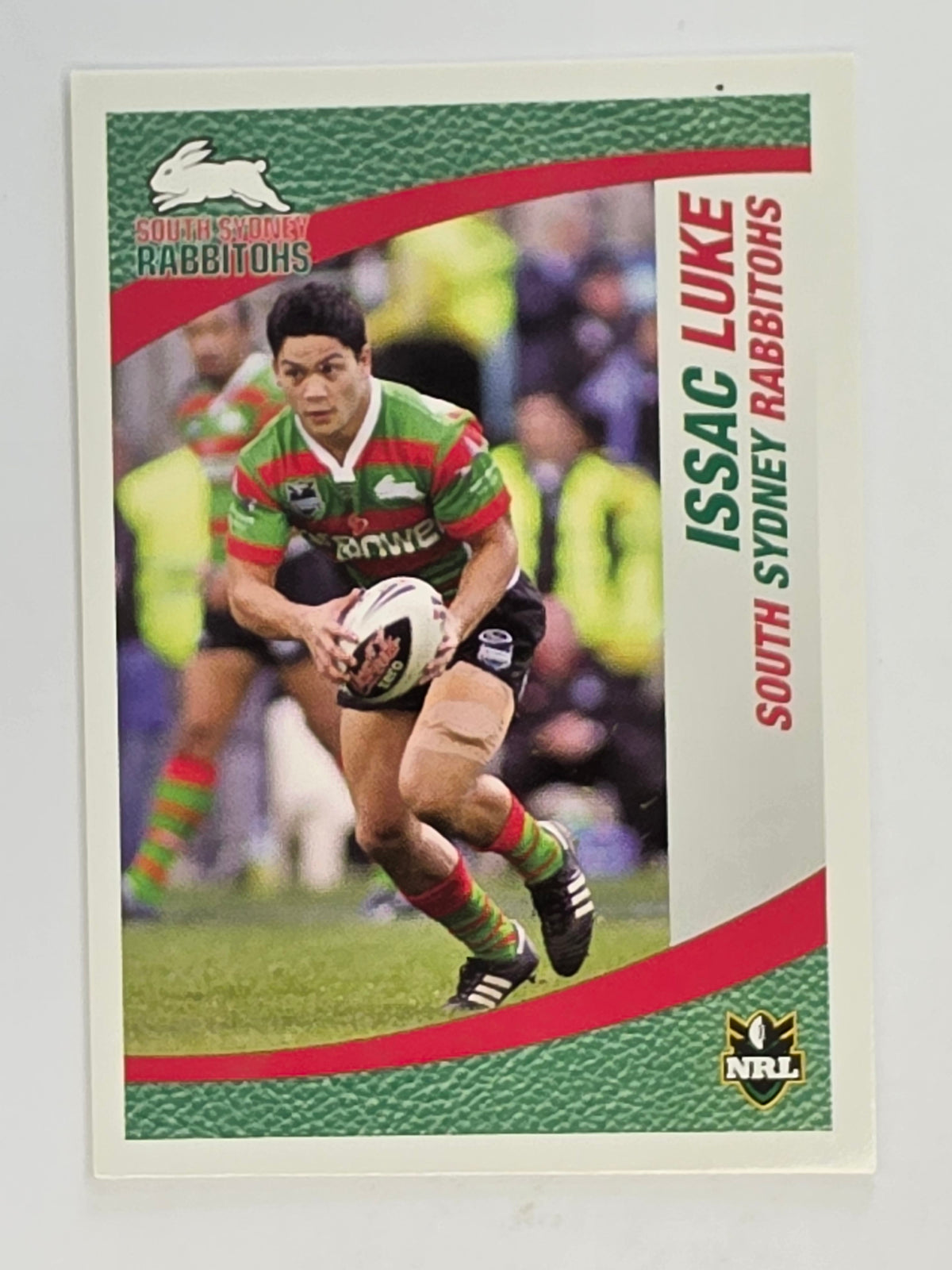 NRL 2008 Daily Telegraph | #124 | Issac Luke | South Sydney Rabbitohs