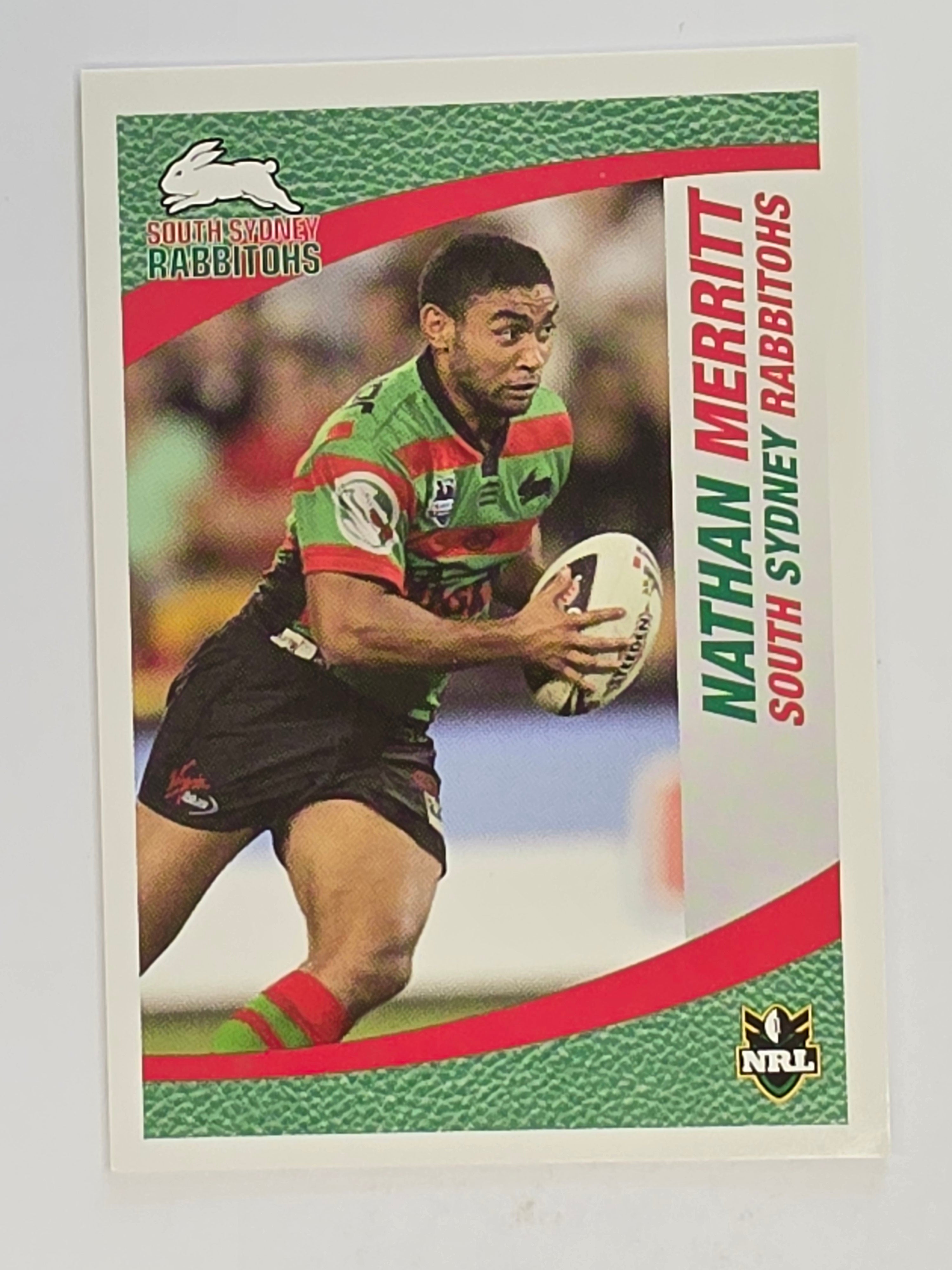 NRL 2008 Daily Telegraph | #125 | Nathan Merritt | South Sydney Rabbitohs