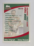 NRL 2008 Daily Telegraph | #126 | Eddie Paea | South Sydney Rabbitohs