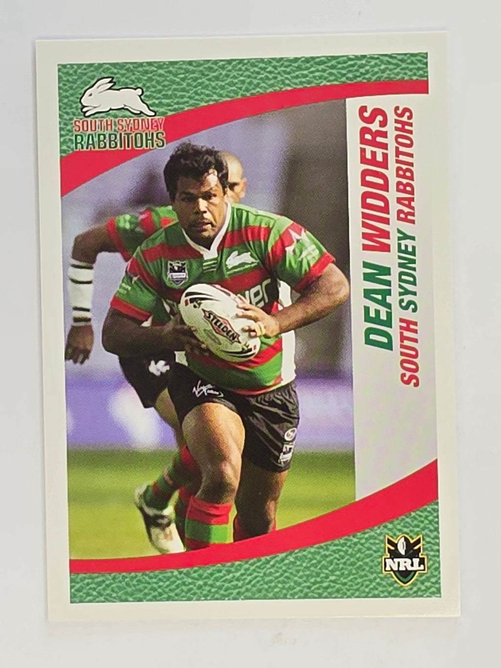 NRL 2008 Daily Telegraph | #130 | Dean Widders | South Sydney Rabbitohs