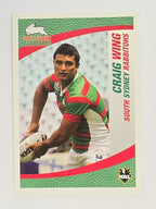 NRL 2008 Daily Telegraph | #131 | Craig Wing | South Sydney Rabbitohs