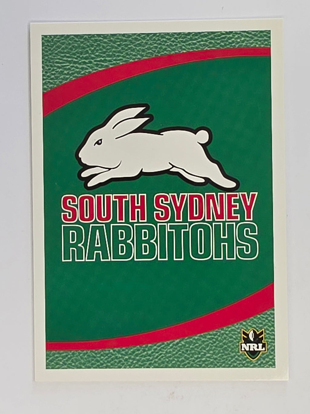 NRL 2008 Daily Telegraph | #132 | South Sydney Rabbitohs Logo | South Sydney Rabbitohs