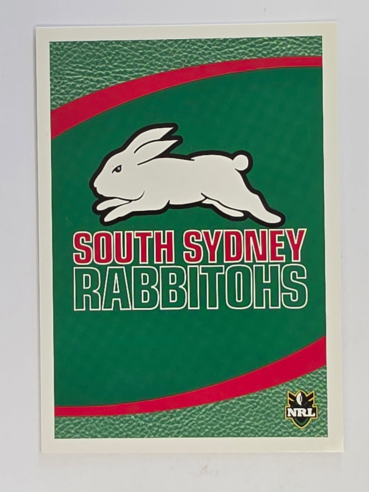 NRL 2008 Daily Telegraph | #132 | South Sydney Rabbitohs Logo | South Sydney Rabbitohs