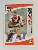 NRL 2008 Daily Telegraph | #134 | Matt Cooper | St George Illawarra Dragons