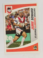 NRL 2008 Daily Telegraph | #141 | Jamie Soward | St George Illawarra Dragons