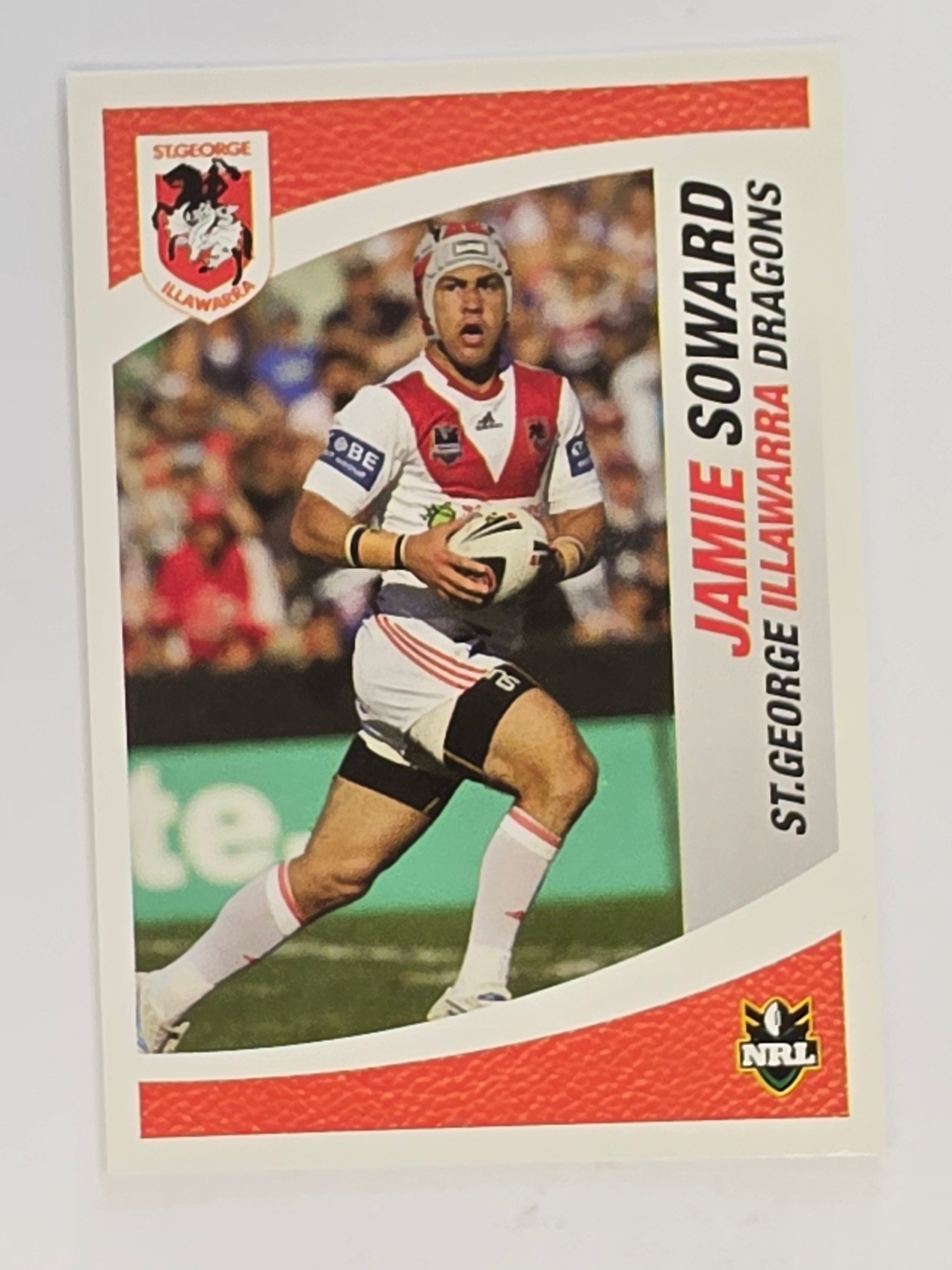 NRL 2008 Daily Telegraph | #141 | Jamie Soward | St George Illawarra Dragons