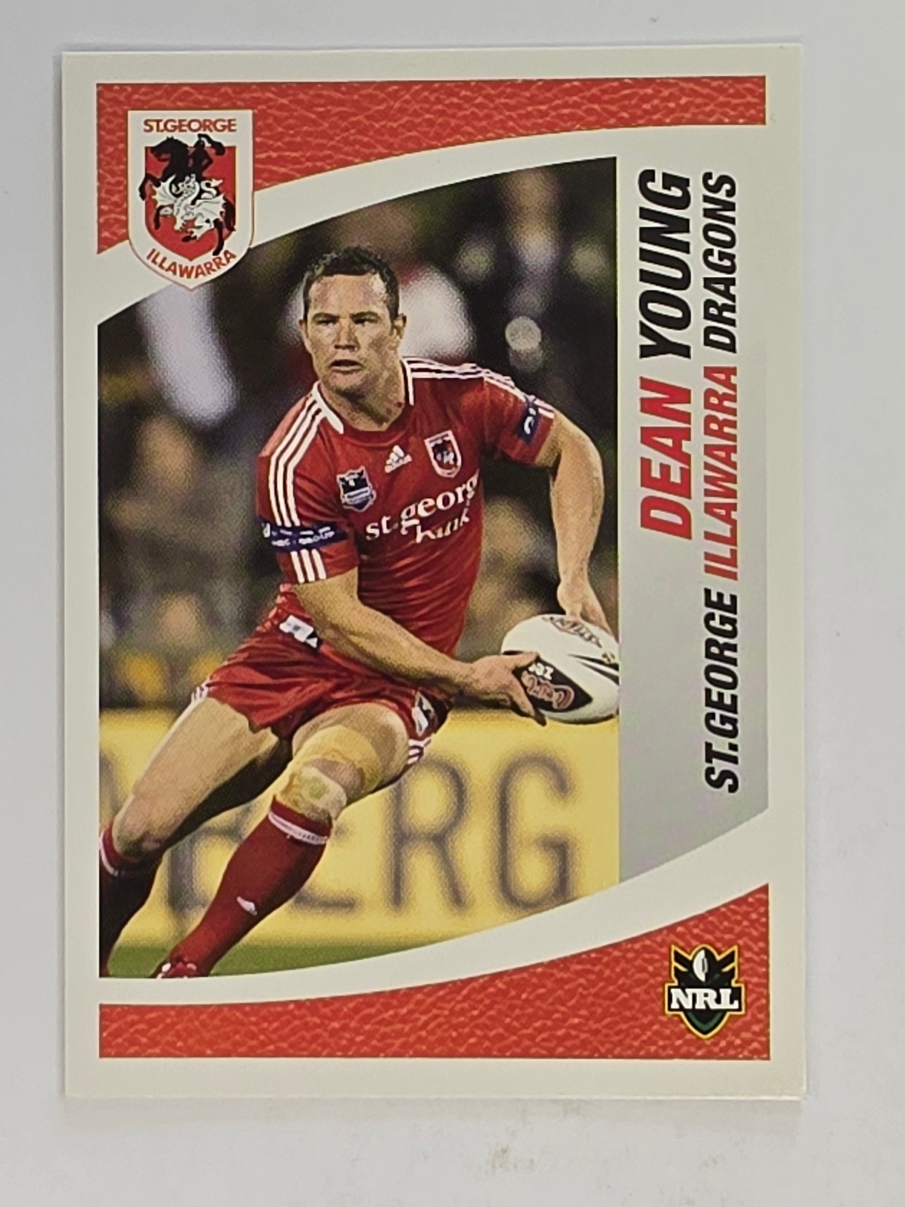 NRL 2008 Daily Telegraph | #143 | Dean Young | St George Illawarra Dragons