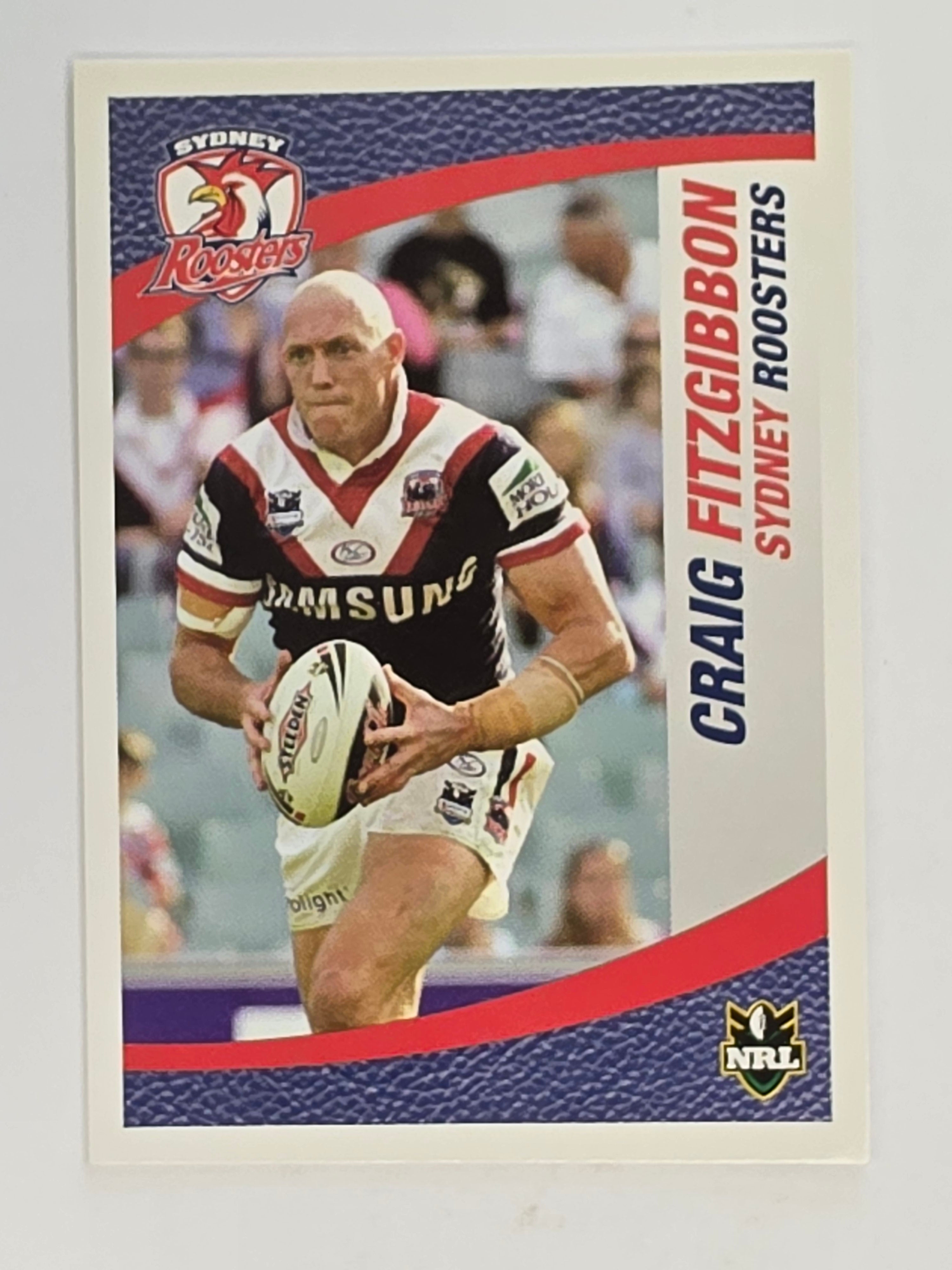 NRL 2008 Daily Telegraph | #146 | Craig Fitzgibbon | Sydney Roosters