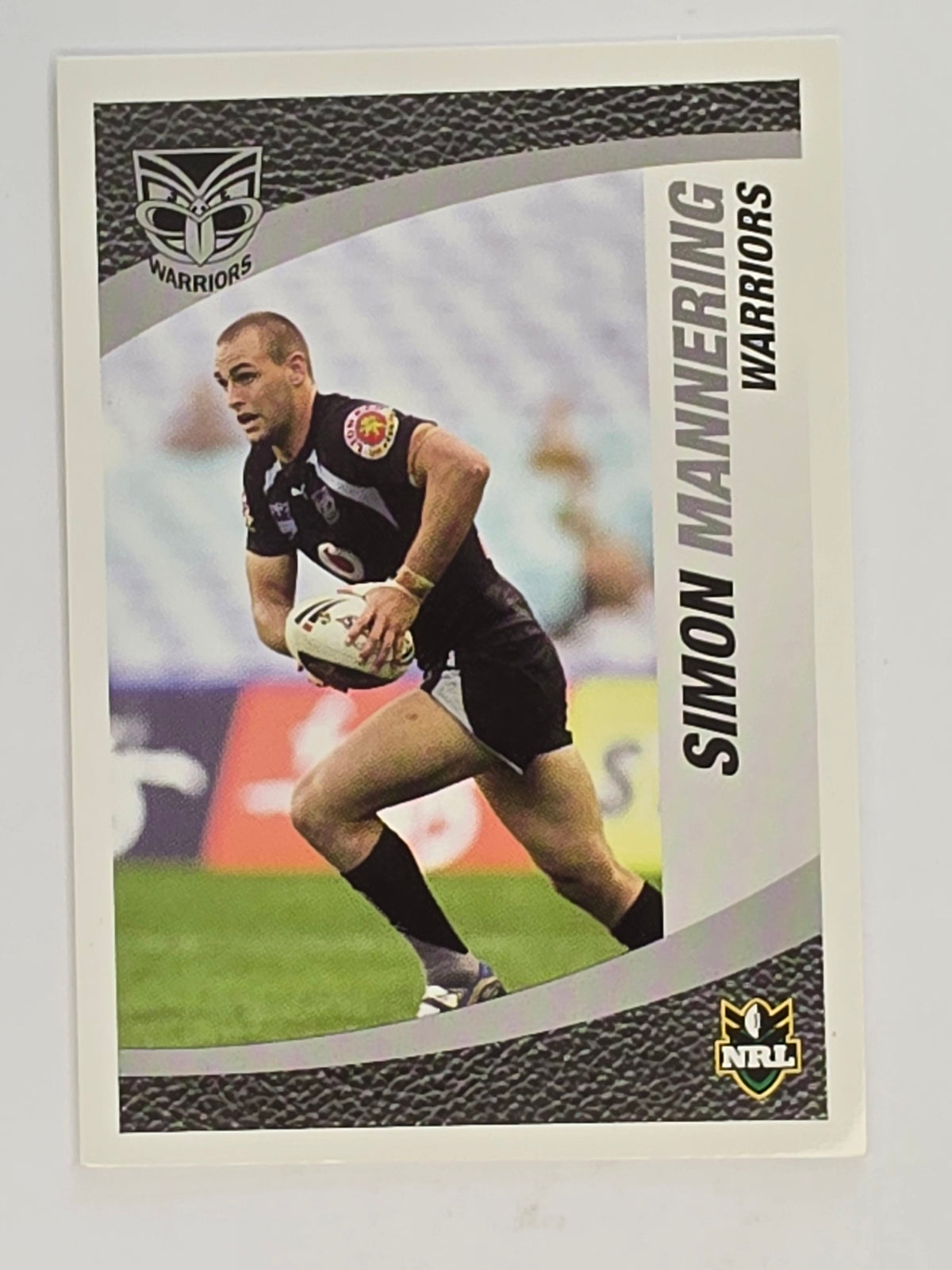 NRL 2008 Daily Telegraph | #157 | Simon Mannering | New Zealand Warriors