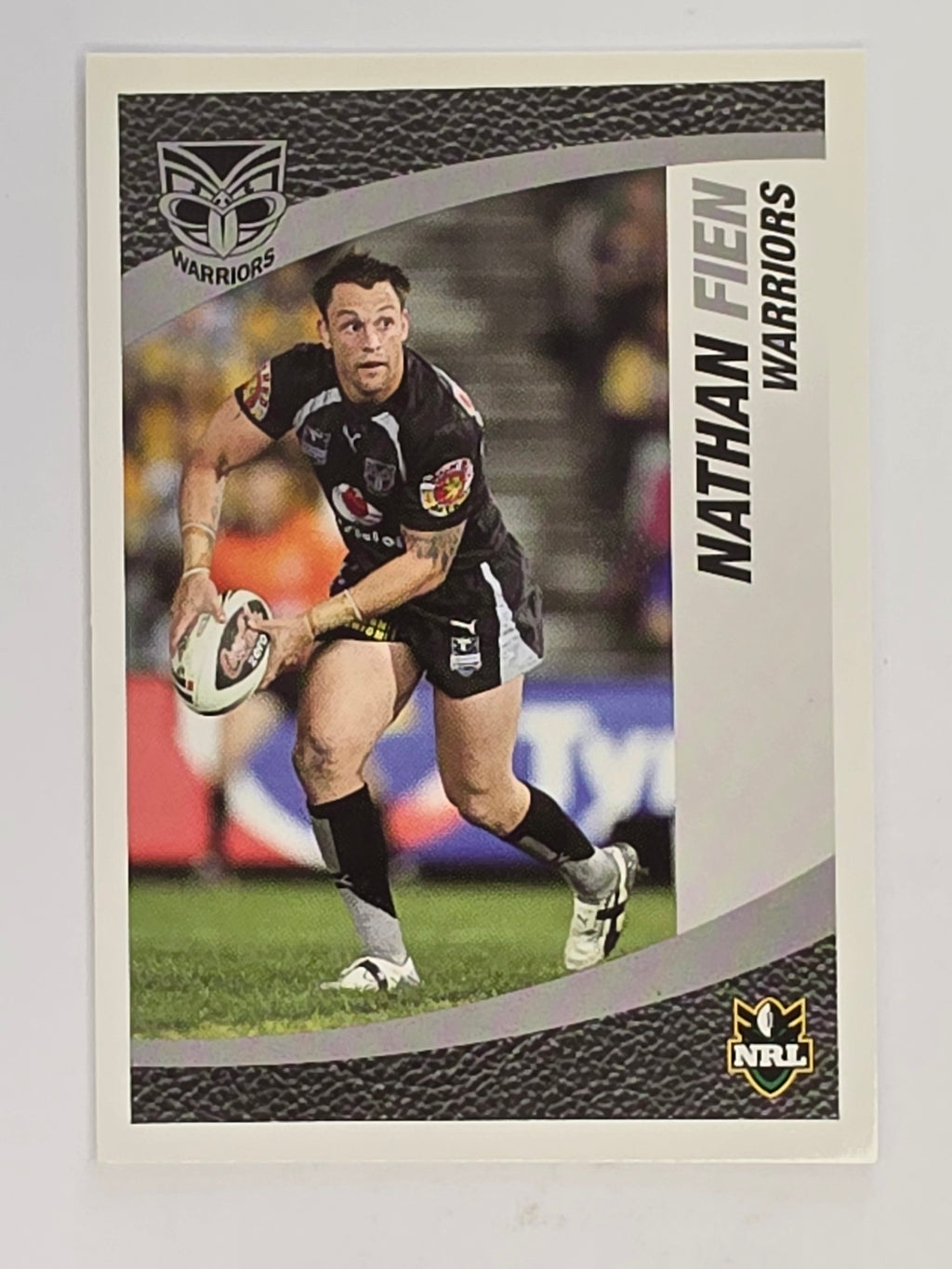NRL 2008 Daily Telegraph | #158 | Nathan Fien | New Zealand Warriors