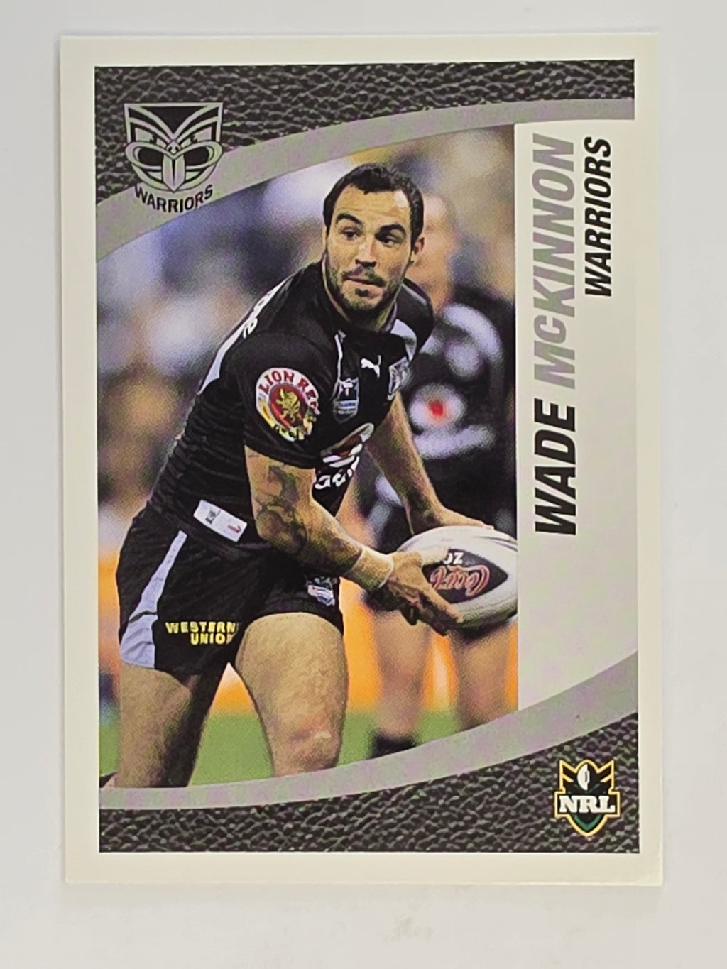 NRL 2008 Daily Telegraph | #160 | Wade McKinnon | New Zealand Warriors