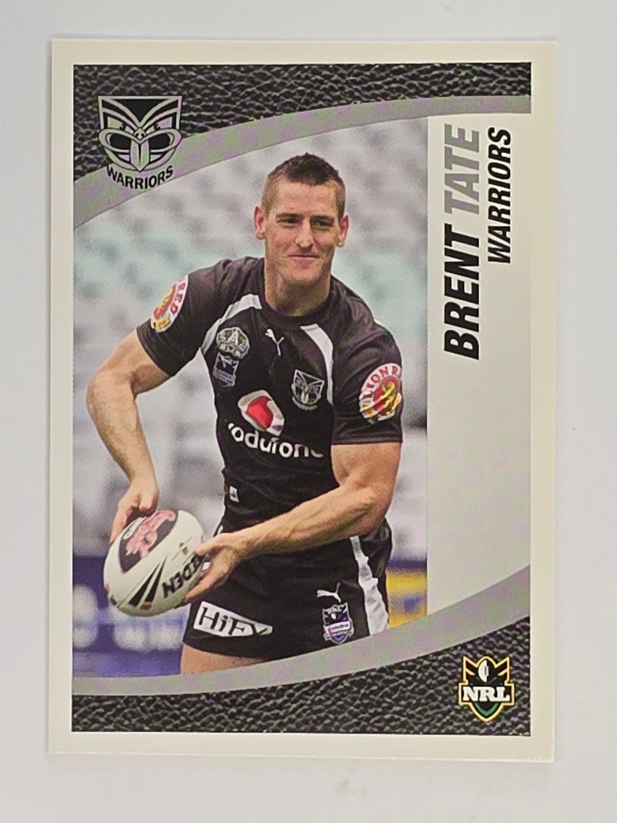 NRL 2008 Daily Telegraph | #165 | Brent Tate | New Zealand Warriors
