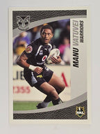 NRL 2008 Daily Telegraph | #166 | Manu Vatuvei | New Zealand Warriors