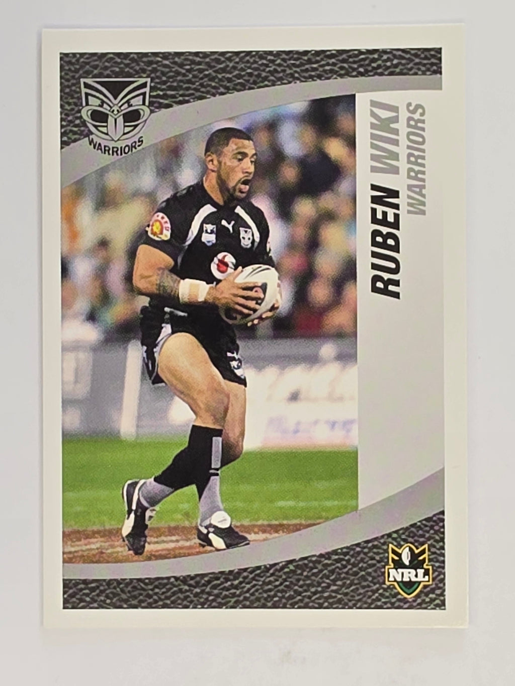 NRL 2008 Daily Telegraph | #167 | Ruben Wiki | New Zealand Warriors