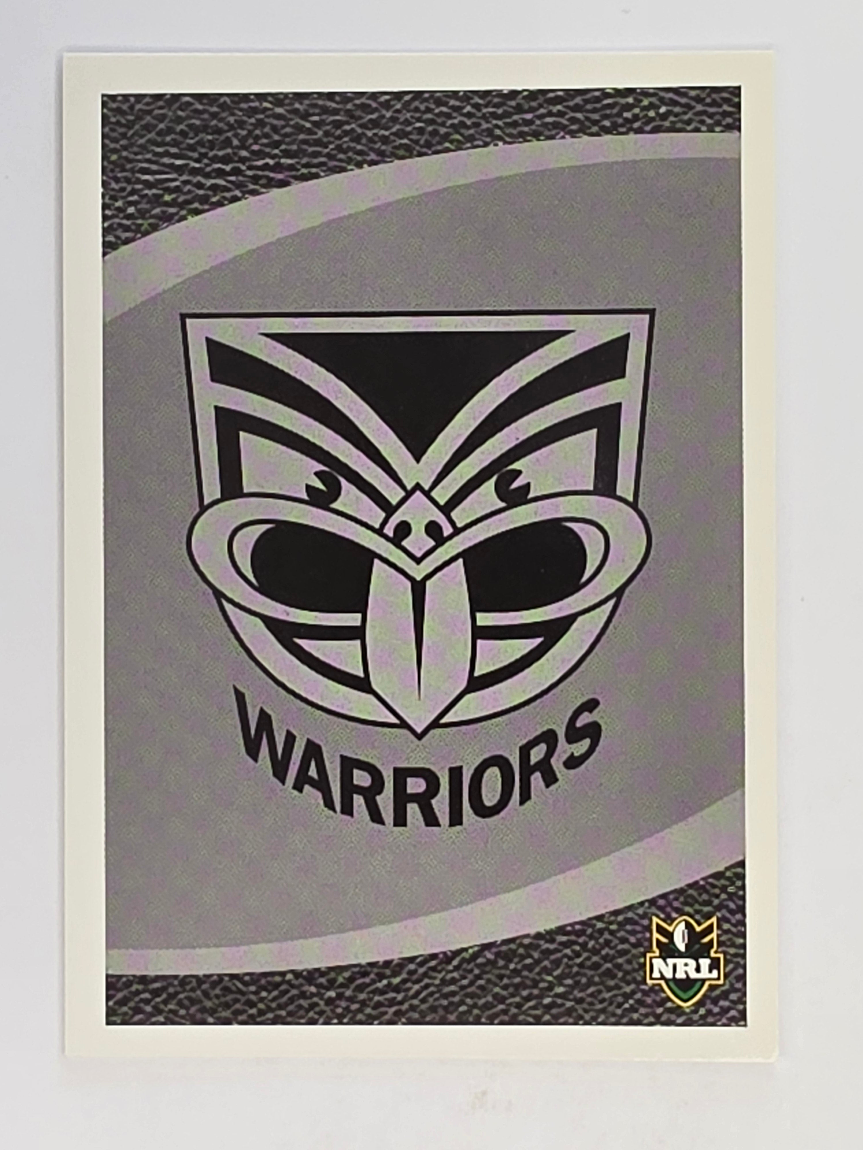 NRL 2008 Daily Telegraph | #168 | New Zealand Warriors Logo | New Zealand Warriors