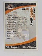 NRL 2008 Daily Telegraph | #178 | Ryan O'Hara | Wests Tigers