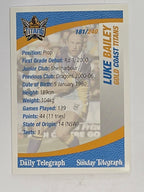 NRL 2008 Daily Telegraph | #181 | Luke Bailey | Gold Coast Titans