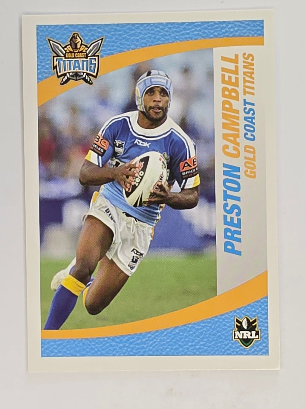 NRL 2008 Daily Telegraph | #182 | Preston Campbell | Gold Coast Titans