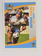 NRL 2008 Daily Telegraph | #183 | Nathan Friend | Gold Coast Titans