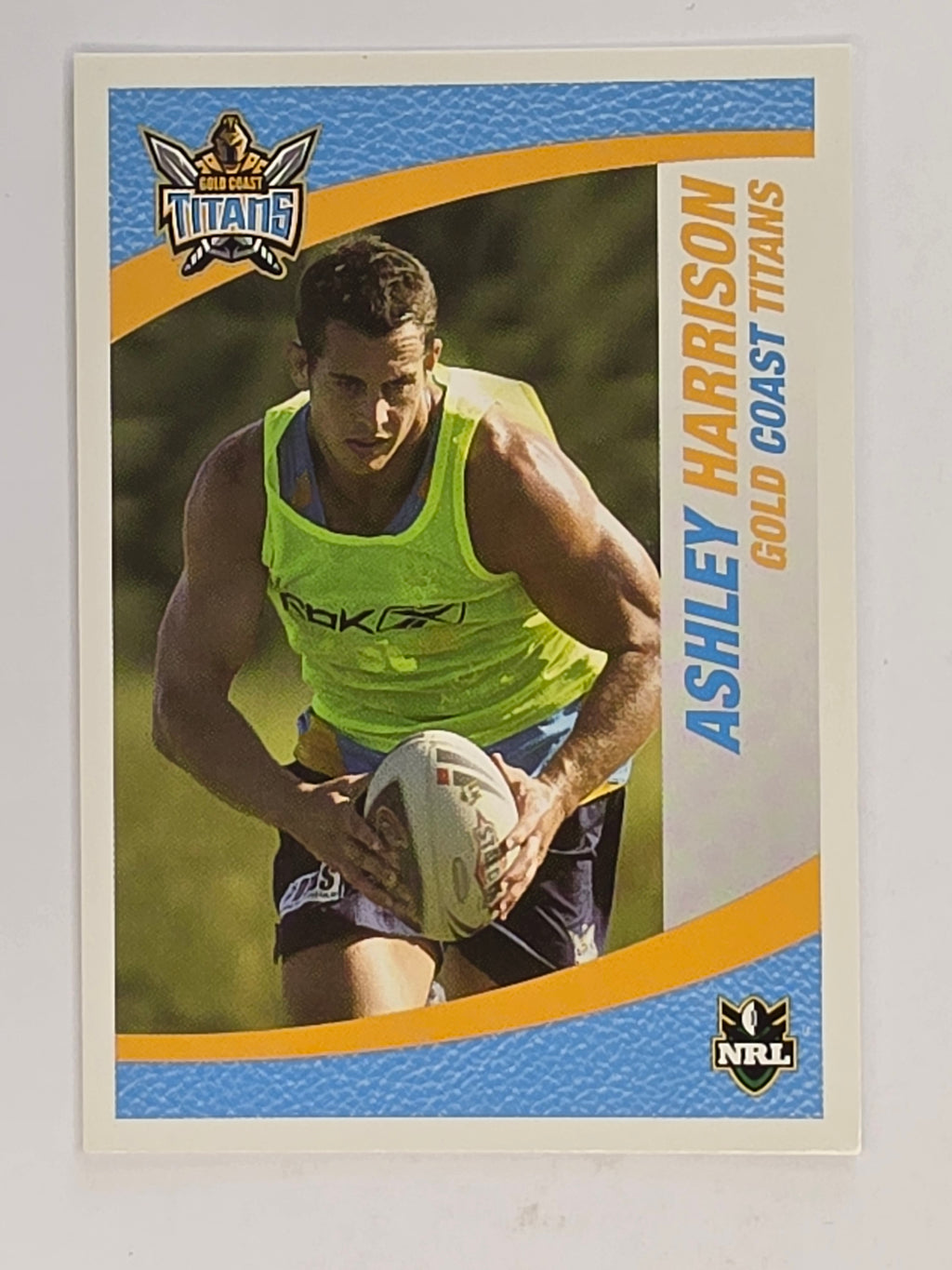 NRL 2008 Daily Telegraph | #184 | Ashley Harrison | Gold Coast Titans