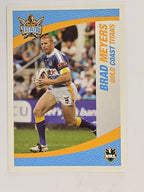 NRL 2008 Daily Telegraph | #186 | Brad Meyers | Gold Coast Titans