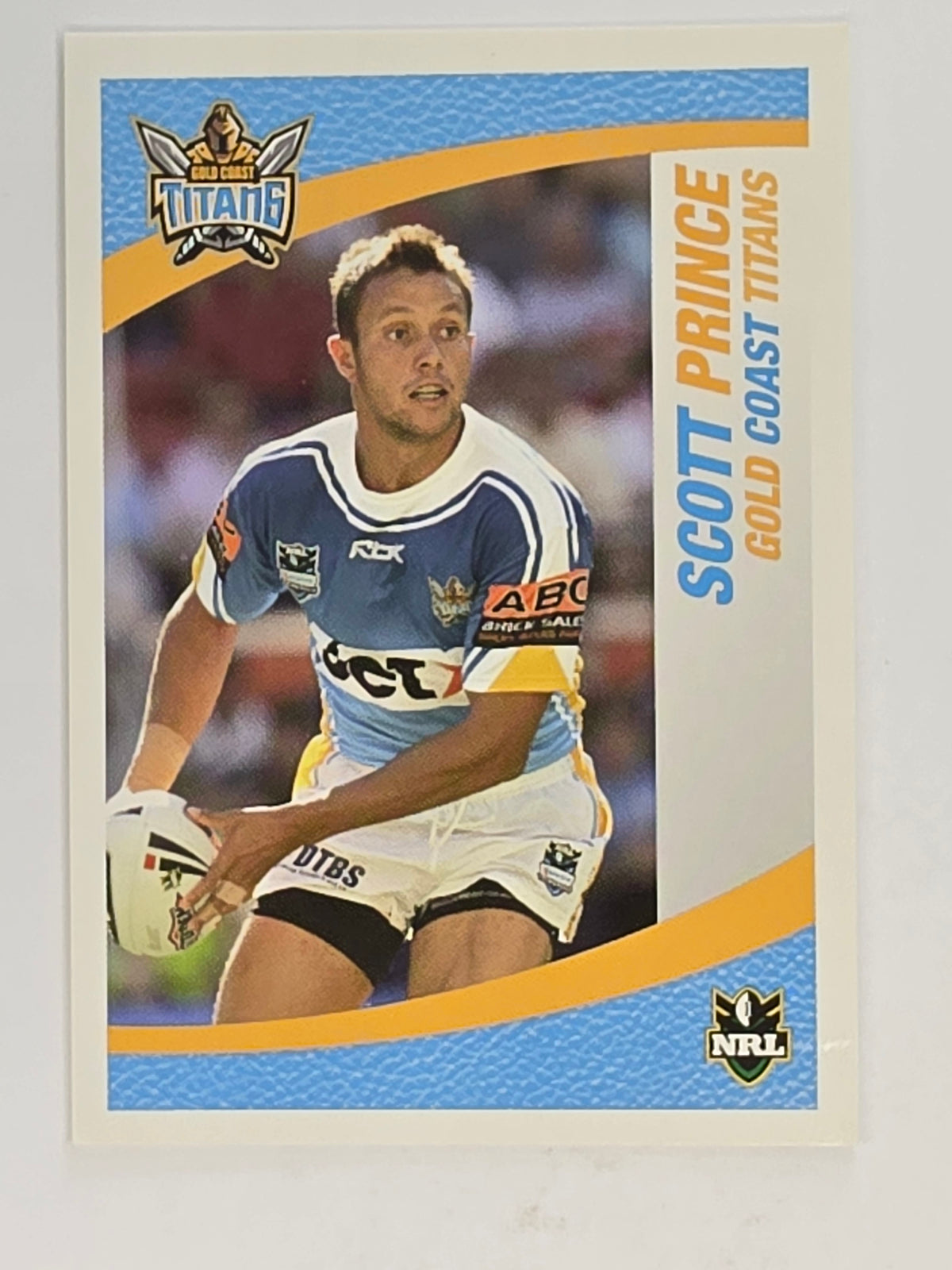 NRL 2008 Daily Telegraph | #188 | Scott Prince | Gold Coast Titans