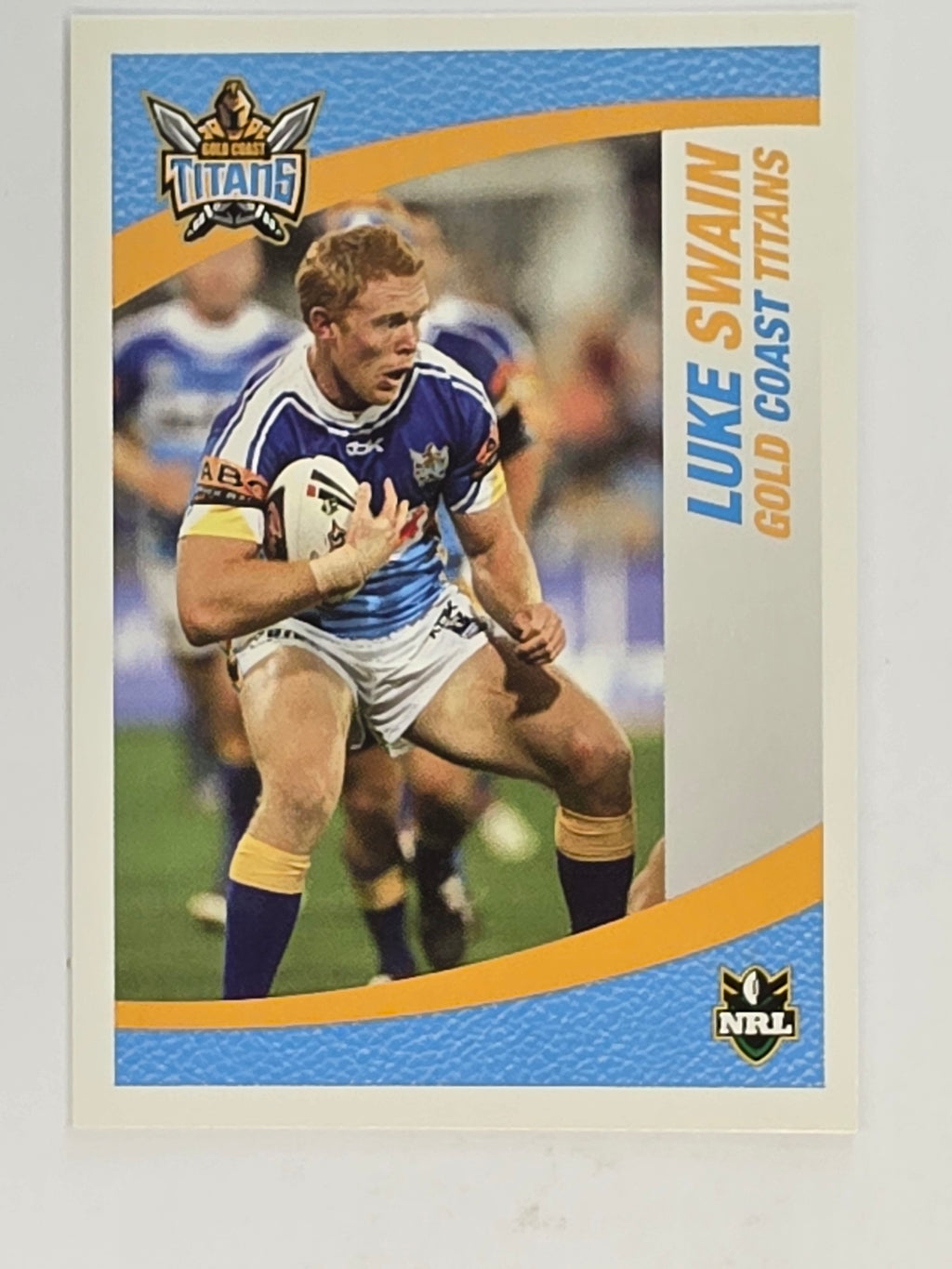 NRL 2008 Daily Telegraph | #190 | Luke Swain | Gold Coast Titans