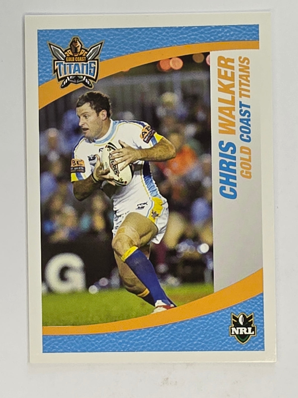 NRL 2008 Daily Telegraph | #191 | Chris Walker | Gold Coast Titans
