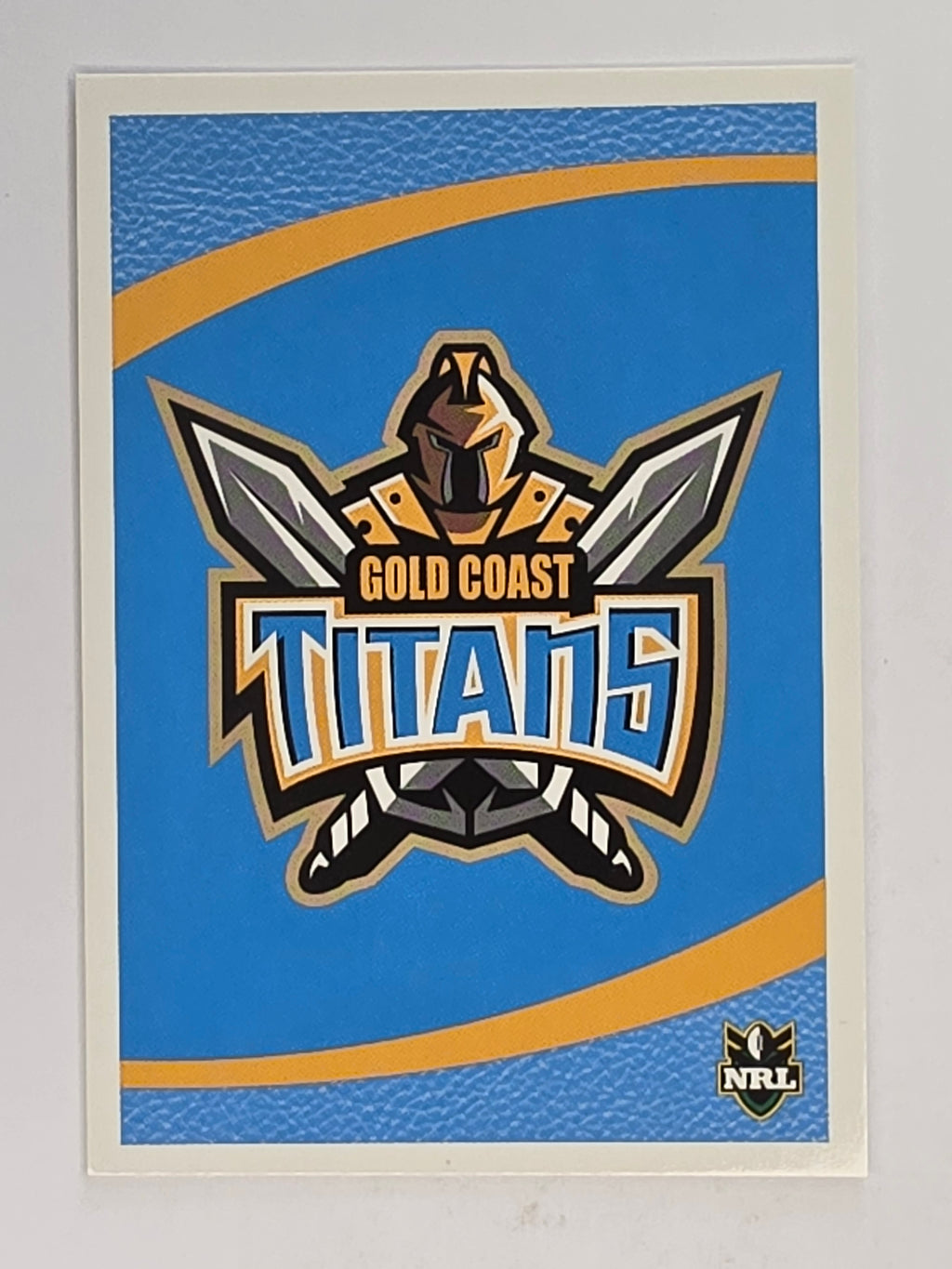 NRL 2008 Daily Telegraph | #192 | Gold Coast Titans Logo | Gold Coast Titans