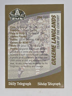NRL 2008 Daily Telegraph | #204 | Graeme Langlands Team of the Century