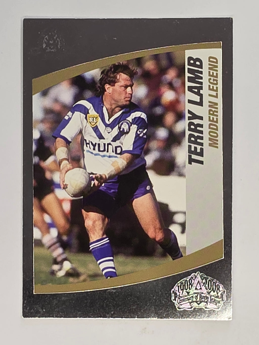 NRL 2008 Daily Telegraph | #218 | Terry Lamb Modern Legend