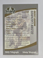 NRL 2008 Daily Telegraph | #220 | Glenn Lazarus Modern Legend