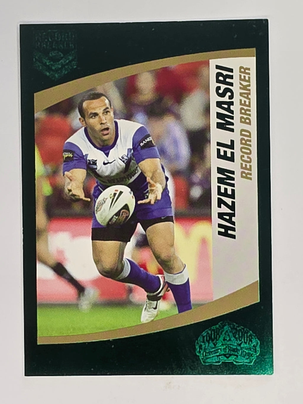 NRL 2008 Daily Telegraph | #231 | Hazem El Masri Record Breaker