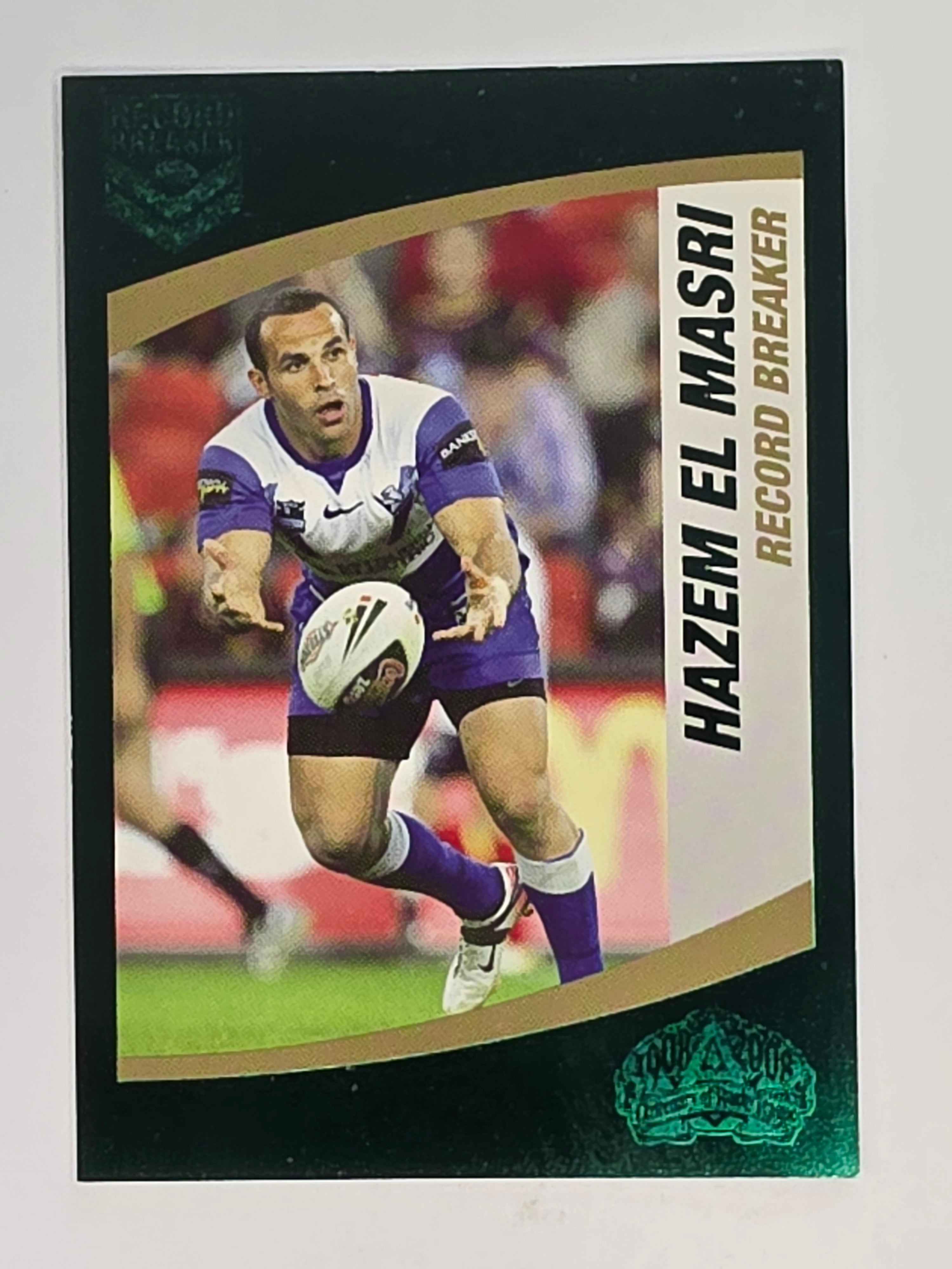 NRL 2008 Daily Telegraph | #231 | Hazem El Masri Record Breaker