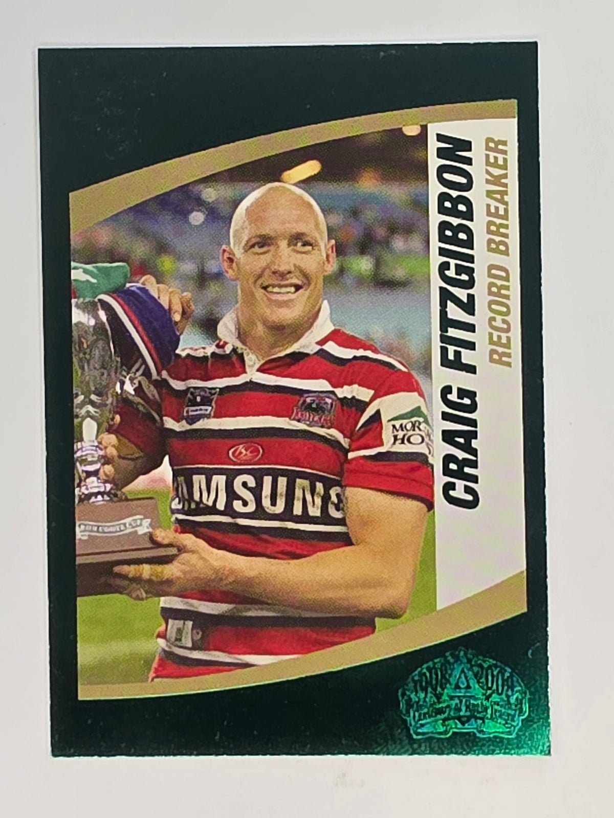 NRL 2008 Daily Telegraph | #232 | Craig Fitzgibbon Record Breaker