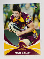 NRL 2011 Daily Telegraph | #001 Matt Gillett | Brisbane Broncos
