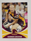 NRL 2011 Daily Telegraph | #006 Darren Lockyer | Brisbane Broncos