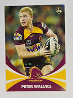 NRL 2011 Daily Telegraph | #011 Peter Wallace | Brisbane Broncos