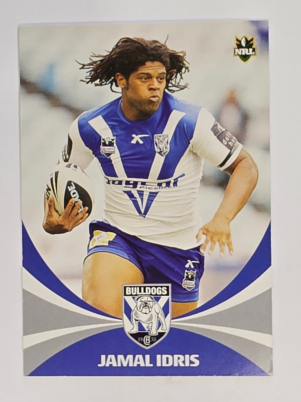 NRL 2011 Daily Telegraph | #018 Jamal Idris | Canterbury Bankstown Bulldogs