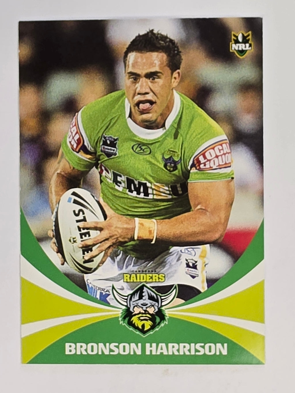 NRL 2011 Daily Telegraph | #029 Bronson Harrison | Canberra Raiders