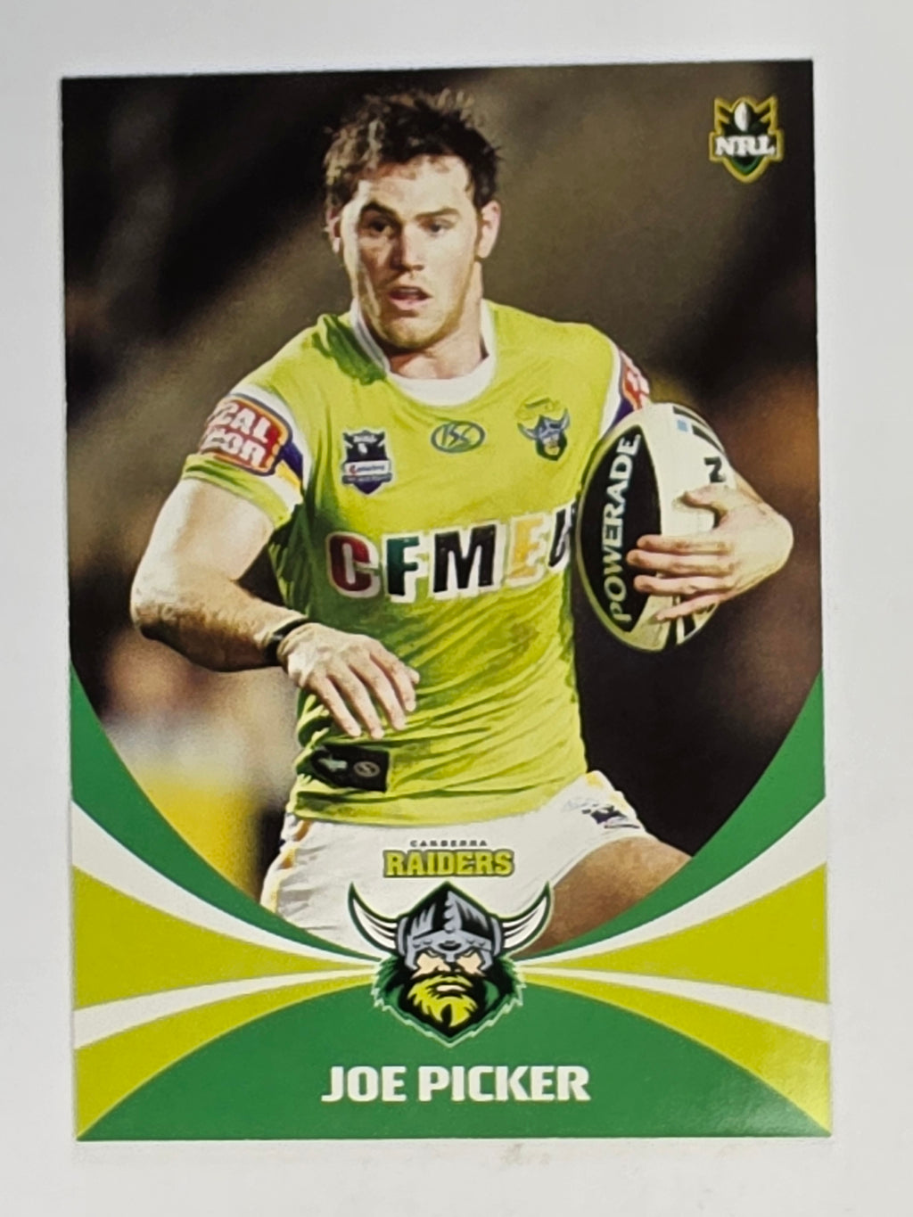 NRL 2011 Daily Telegraph | #032 Joe Picker | Canberra Raiders