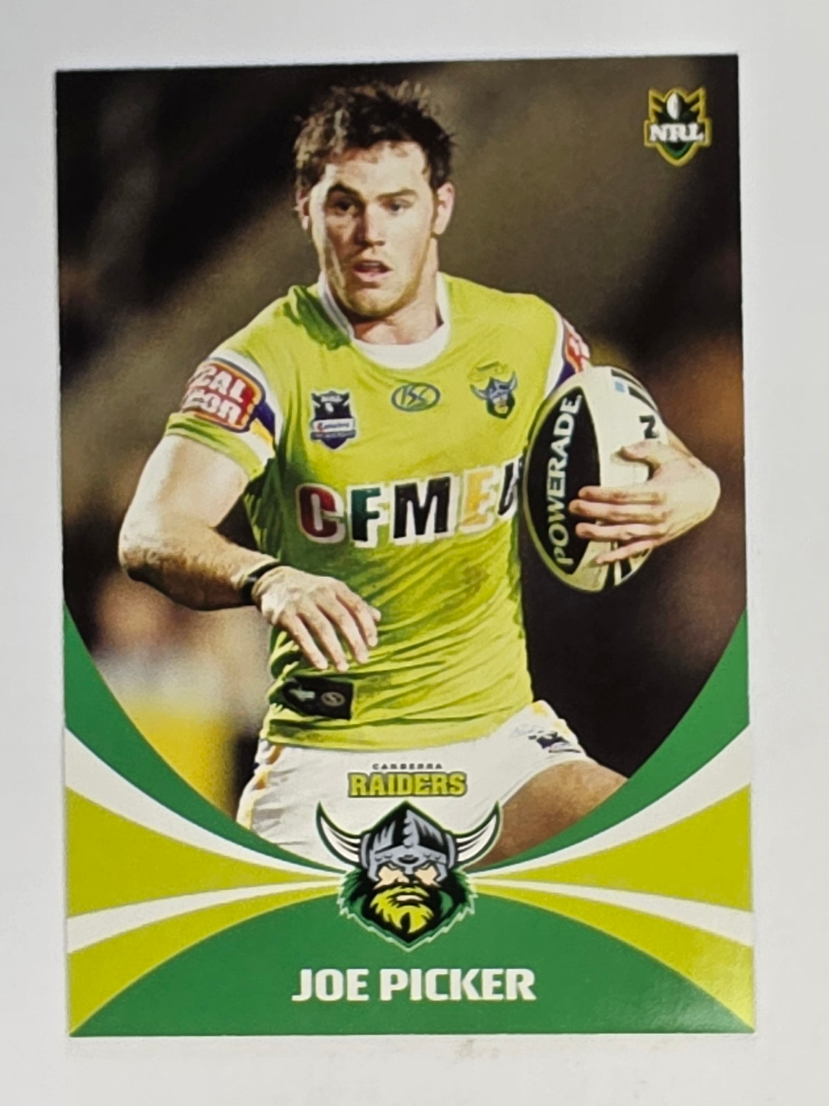 NRL 2011 Daily Telegraph | #032 Joe Picker | Canberra Raiders