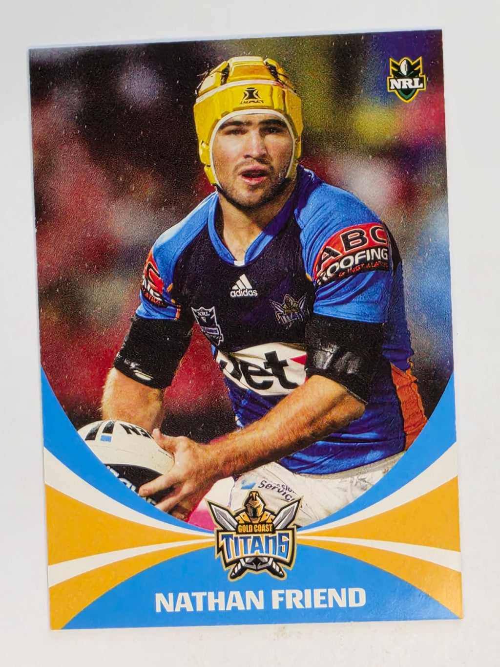 NRL 2011 Daily Telegraph | #052 Nathan Friend | Gold Coast Titans
