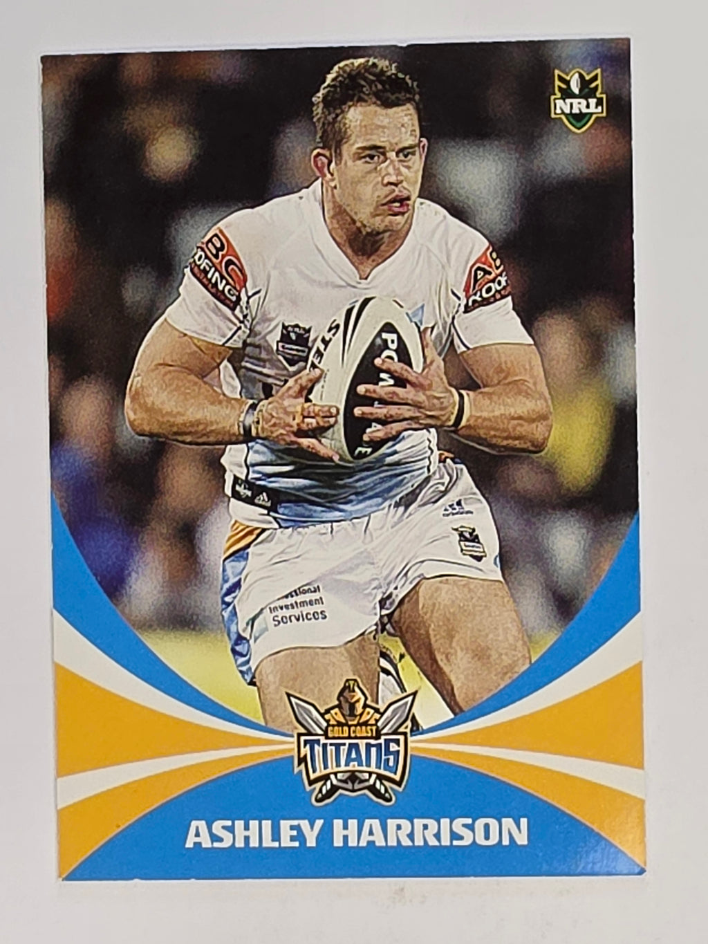 NRL 2011 Daily Telegraph | #054 Ashley Harrison | Gold Coast Titans