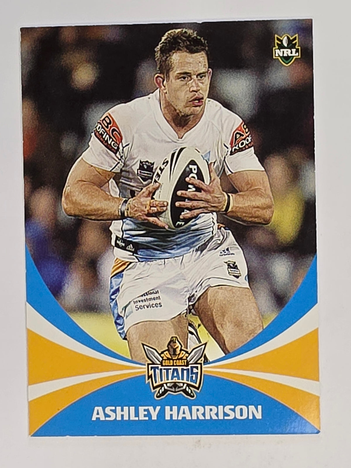 NRL 2011 Daily Telegraph | #054 Ashley Harrison | Gold Coast Titans
