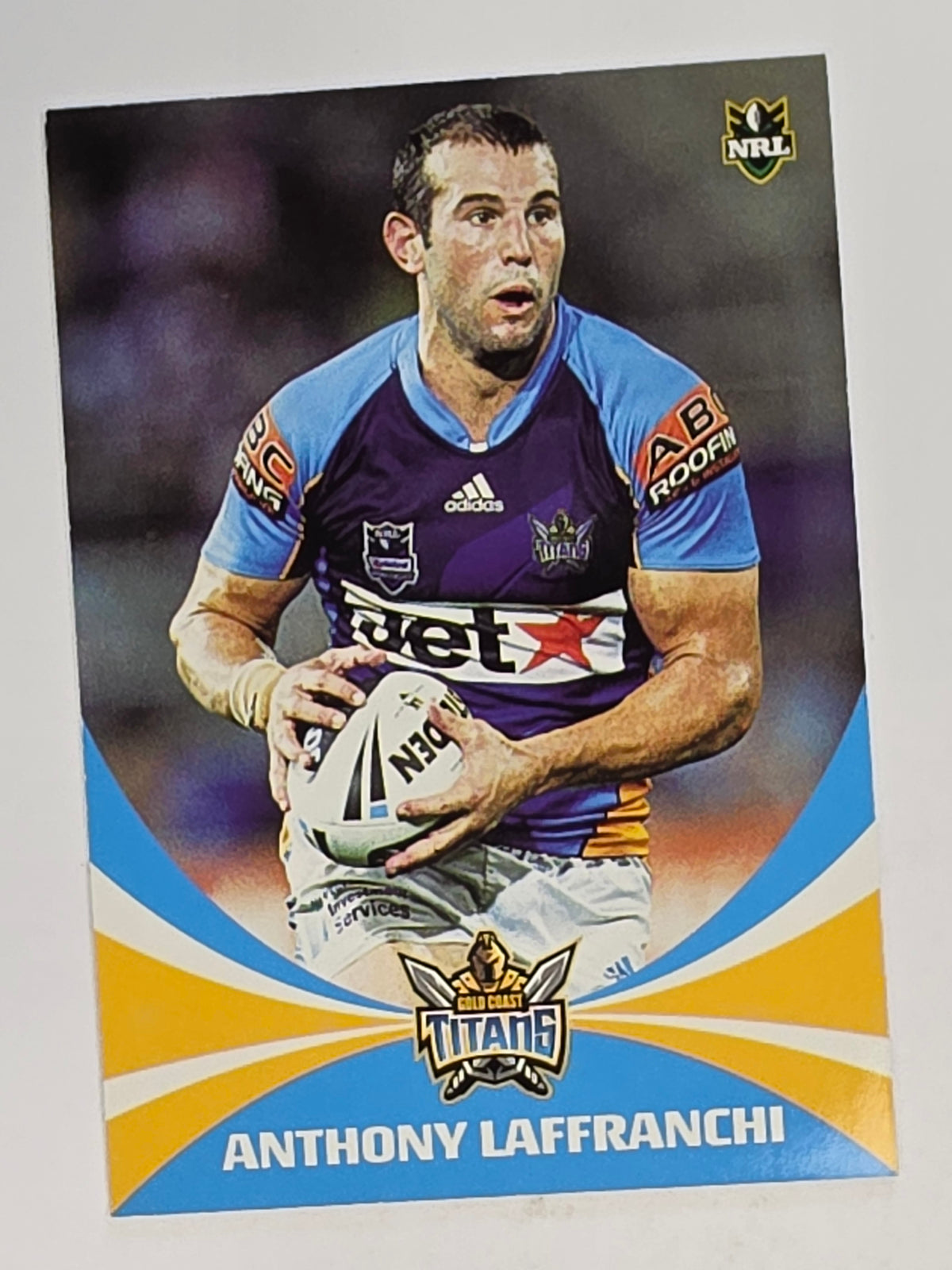 NRL 2011 Daily Telegraph | #055 Anthony Laffranchi | Gold Coast Titans