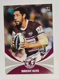 NRL 2011 Daily Telegraph | #064 Brent Kite | Manly Warringah Sea Eagles