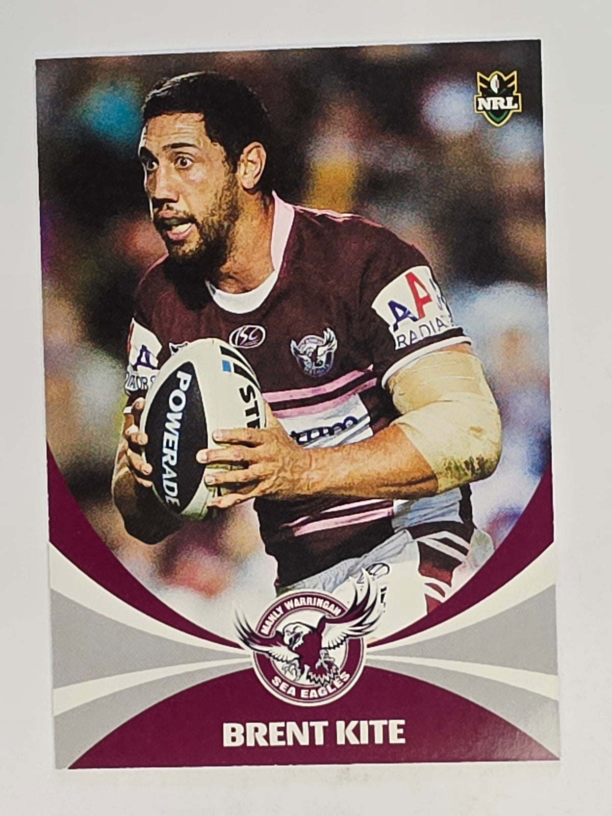 NRL 2011 Daily Telegraph | #064 Brent Kite | Manly Warringah Sea Eagles