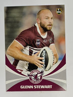 NRL 2011 Daily Telegraph | #069 Glenn Stewart | Manly Warringah Sea Eagles