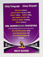 NRL 2011 Daily Telegraph | #082 Billy Slater | Melbourne Storm